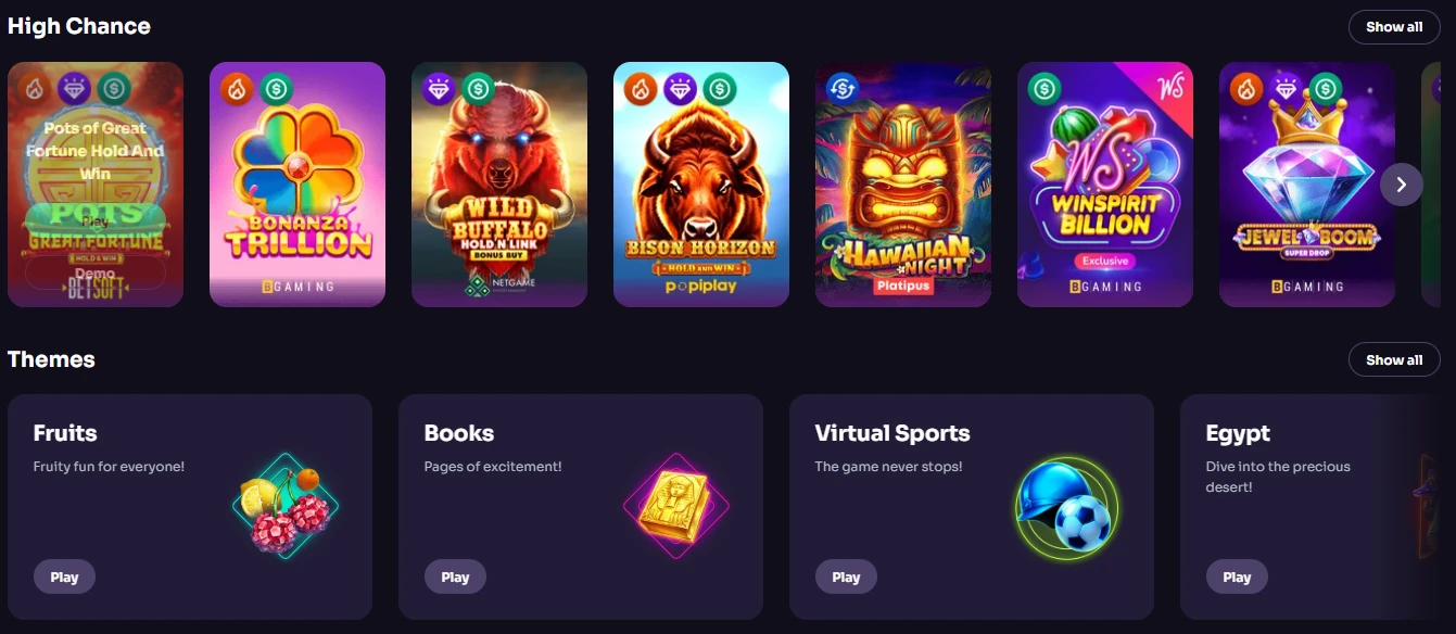 WinSpirit Casino banner 1 CA